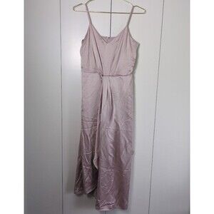 Express strappy dress Women's Medium nude Faux Wrap